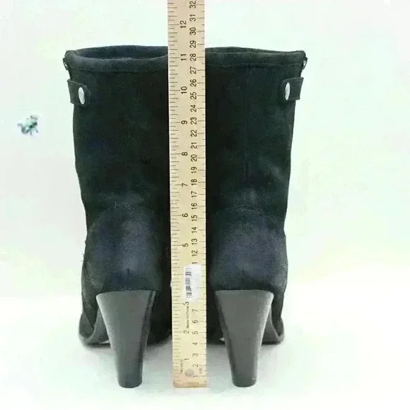 Sendra 10603 Cortez Women's Black Suede Leather With Shearling Boots Size US 10 - Picture 6 of 11